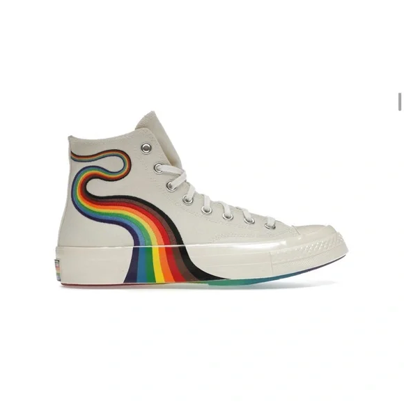 Pride 2021 Converse Chuck Taylor All-Star 70 Hi Rainbow/BLM Shoes